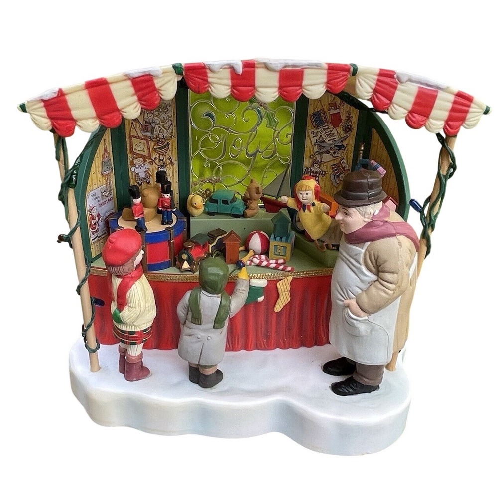 Ye Olde Toy Stand Enesco Illuminated Music Box The Parade of the Wooden Soldier